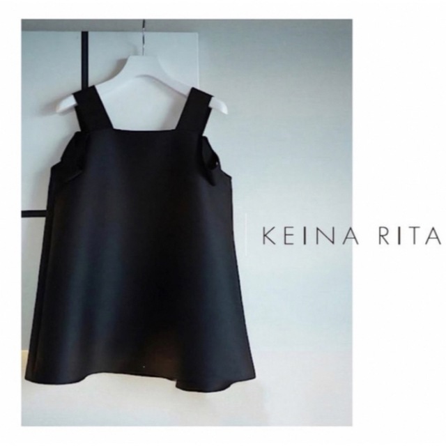 新品 KEINA RITA Ribbon Strap Top ケイナリタ 36-eastgate.mk