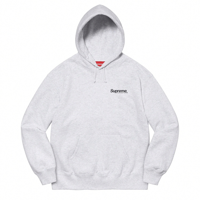 supreme Worldwide Hooded Sweatshirt L