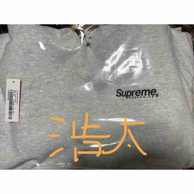 Supreme - supreme Worldwide Hooded Sweatshirt Lの通販 by 浩太's ...