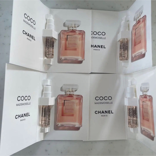 CHANEL - 4個セット CHANEL 香水 サンプル ココマドモアゼル オードゥパルファム