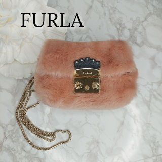 フルラ(Furla)の美品　FURLA　フルラ　メトロポリス　ファーバッグ(ショルダーバッグ)