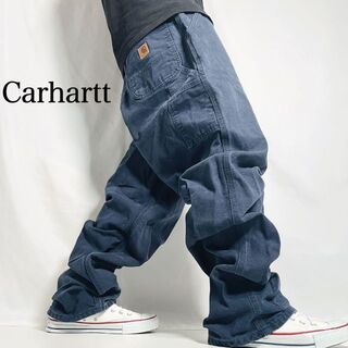 carhartt - 【Carhartt】カーハート ペインターパンツ 90s　古着ダック地革パッチ