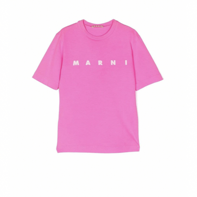 MARNI シンプルロゴTシャツ ピンク 新品未使用 - Tシャツ/カットソー