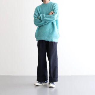 オーラリー(AURALEE)のAURALEE 22AW BRUSH SUPER KID MOHAIR KNIT(ニット/セーター)