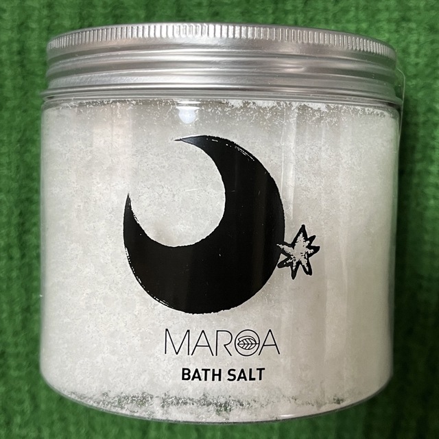 MAROA ナチュラルバスソルト ラベンダースイートオレンジ（450g）