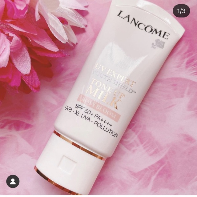 LANCOME(ランコム)の【新品未開封】ランコム UV エクスペール トーン アップ ローズ 30ml  コスメ/美容のベースメイク/化粧品(化粧下地)の商品写真