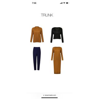 PLEATS PLEASE ISSEY MIYAKE - Pleats Please Trunk ドレスの通販 by
