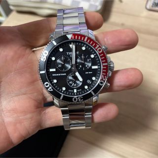 ティソ(TISSOT)のティソ　シースター　t120.417.11.051.01  300m防水(腕時計(アナログ))