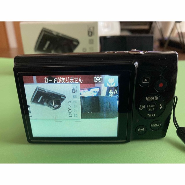 Canon(キヤノン)のCanon IXY 210 BK スマホ/家電/カメラのカメラ(コンパクトデジタルカメラ)の商品写真