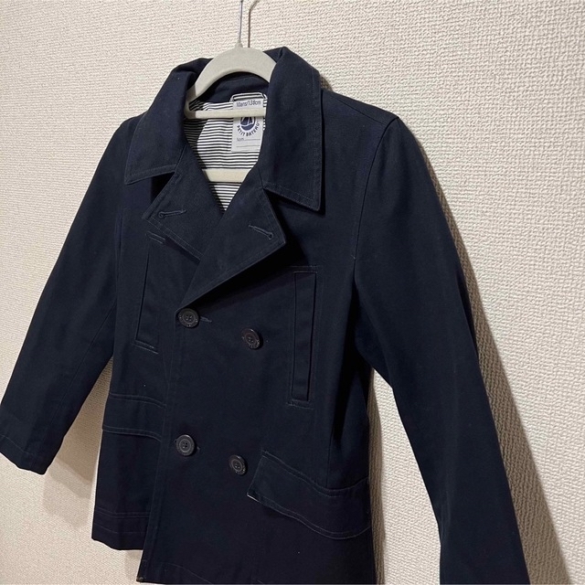 PETIT BATEAU(プチバトー)のPETIT BATEAU プチバトー　春　スプリングコート　138cm キッズ/ベビー/マタニティのキッズ服女の子用(90cm~)(ジャケット/上着)の商品写真