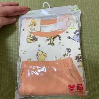 ユニクロ(UNIQLO)のユニクロ　パジャマ  100 プーさん　新品(パジャマ)