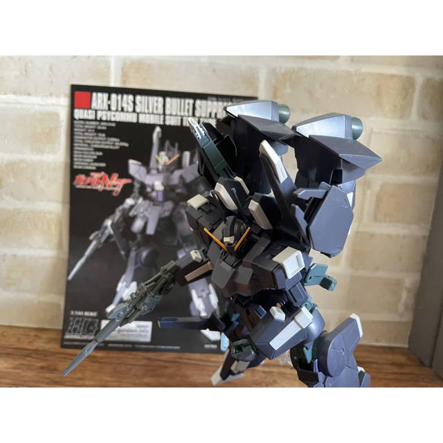 完成品/ジャンク扱　HGシルヴァ・バレト・サプレッサー/ガンダムNT/ガンプラ