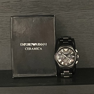 エンポリオアルマーニ(Emporio Armani)のEMPORIO ARMANI エンポリオ アルマーニ セラミカAR1400(腕時計(アナログ))