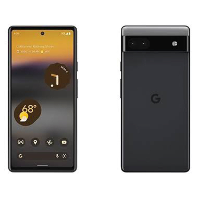 Google Pixel(グーグルピクセル)の【新品未使用】Google Pixel 6a 128GB Charcoal スマホ/家電/カメラのスマートフォン/携帯電話(スマートフォン本体)の商品写真