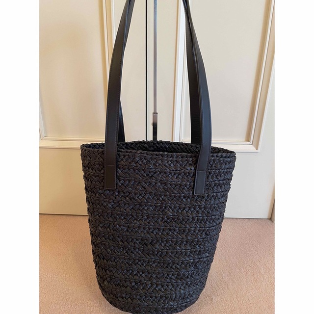 DKNY Raffia Large Tote Bag  かごバッグ ラフィア