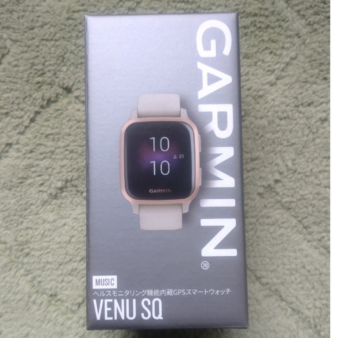 新品 ガーミン（GARMIN）スマートウォッチ Venu Sq Musicトレーニング/エクササイズ