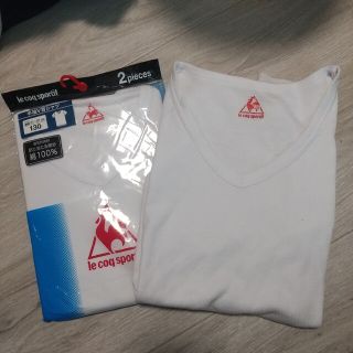 ルコックスポルティフ(le coq sportif)のle coq スポルティフ  半袖V首シャツ  下着 130(下着)