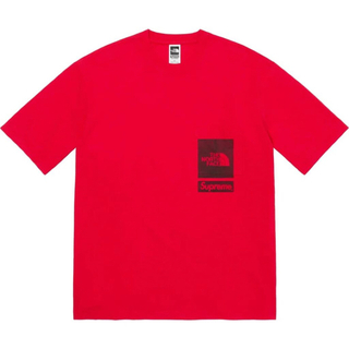 シュプリーム(Supreme)のsupreme TheNorthFace Printed Pocket Tee(Tシャツ/カットソー(半袖/袖なし))