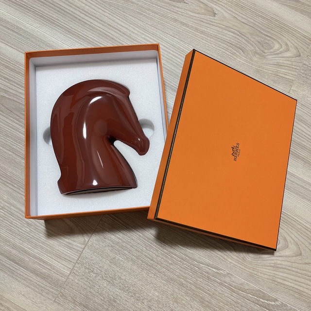 HERMES エルメス サマルカンド ペーパーウェイト テラコッタ | www