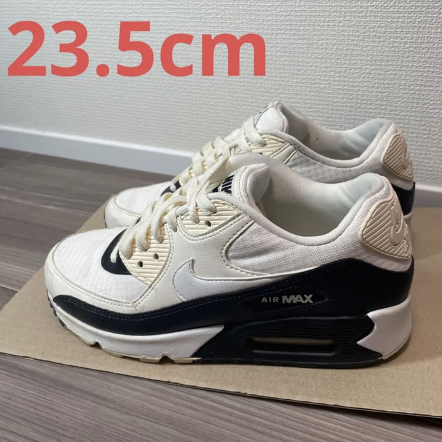 ナイキ エアマックス90 ペールアイボリー 24.5cm-