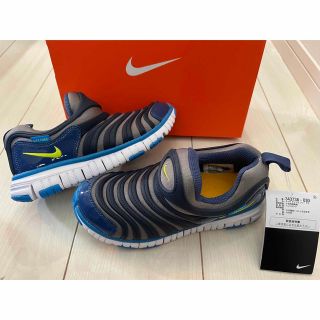 ナイキ(NIKE)の新品 20.5cm ダイナモフリー  ナイキ NIKE  030 ブルー系(スニーカー)