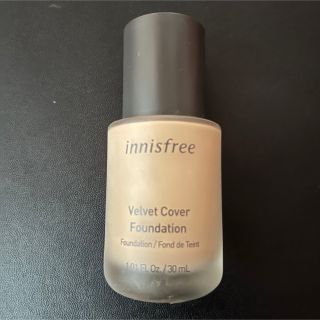 イニスフリー(Innisfree)のイニスフリー　ベルベットカバーファンデーション W27(ファンデーション)