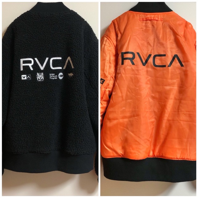 ルーカ　RVCA リバーシブル　ボアジャケット　Lサイズ