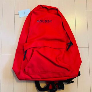 マウジー(moussy)の【新品】MOUSSY リュックサック レッド(リュック/バックパック)