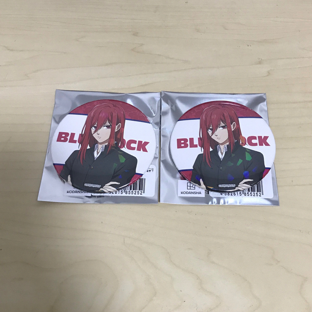 講談社 - ブルーロック ホログラム缶バッジ 制服ver 千切豹馬の通販 by