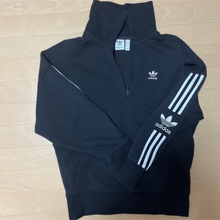 レア★adidas originals ハーフジップ スポーツトレーナー