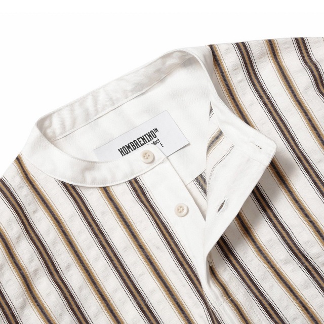 JOURNAL STANDARD(ジャーナルスタンダード)の'専用'Hombre Nino STRIPE VENTILATION SHIRT メンズのトップス(シャツ)の商品写真