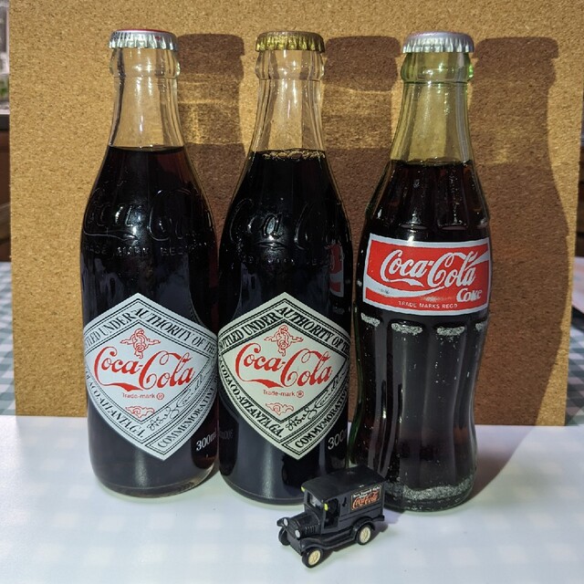 コカ・コーラ - コカコーラ ヴィンテージボトル 3本の通販 by うずは's