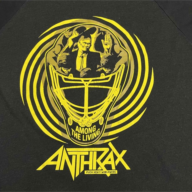 【PUCK HCKY】USA製 ANTHRAX アンスラックス バンドTシャツ 7