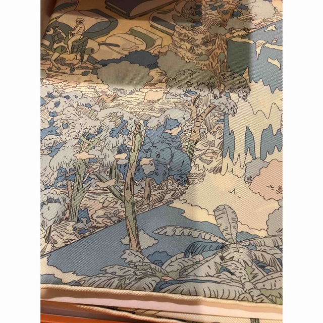 かわいい新作 Hermes - エルメス カレ エルメスオンザビーチ バンダナ+