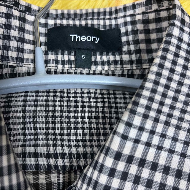 Theory セオリー チェックシャツ ブラウス サイズS 美品 シャツ