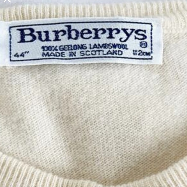 BURBERRY(バーバリー)のバーバリー　ヴィンテージカーディガン レディースのトップス(カーディガン)の商品写真