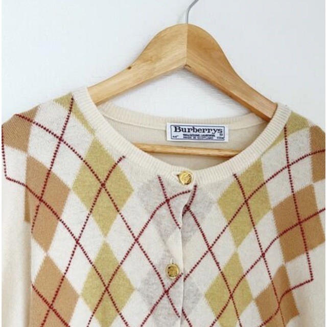 BURBERRY(バーバリー)のバーバリー　ヴィンテージカーディガン レディースのトップス(カーディガン)の商品写真