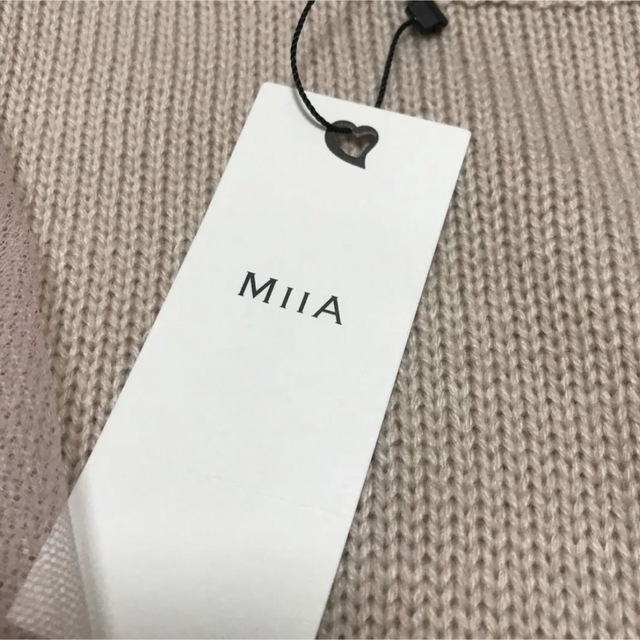 MIIA(ミーア)の難あり新品☆MIIA ニット930278 レディースのトップス(ニット/セーター)の商品写真