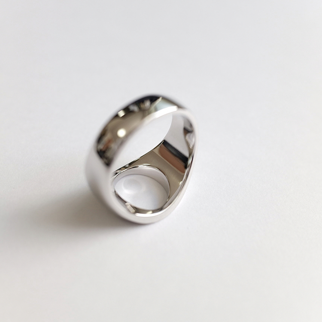 新品正規品 Tom Wood oval open リング | www.jarussi.com.br