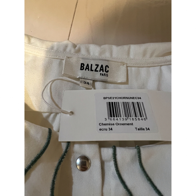 ZARA(ザラ)のBALZAC paris シャツ レディースのトップス(シャツ/ブラウス(長袖/七分))の商品写真