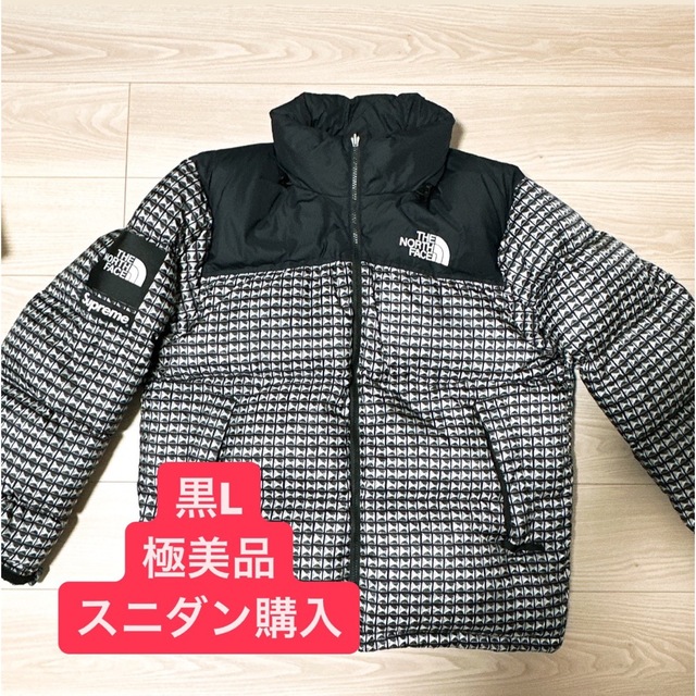 Supreme The North Face スタッズヌプシ 黒L 極美品 人気No.1 gredevel