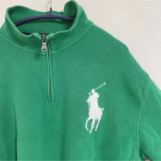 ポロラルフローレン(POLO RALPH LAUREN)の【古着】POLO by Ralph Lauren ハーフジップトレーナー(スウェット)