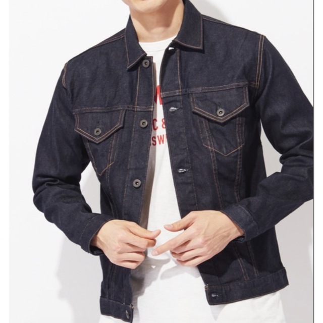 KURO(クロ)のストレッチデニムジャケット／KURO メンズのジャケット/アウター(Gジャン/デニムジャケット)の商品写真