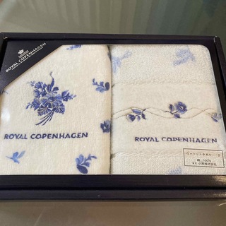 ROYAL COPENHAGEN - ロイヤルコペンハーゲン  ウォッシュタオル　２枚