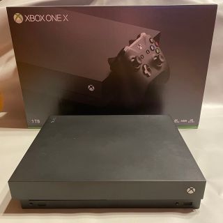 マイクロソフト(Microsoft)のXbox One X ゲーム機本体(家庭用ゲーム機本体)