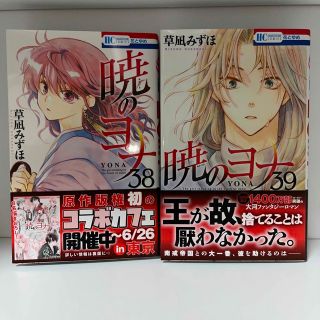 ハクセンシャ(白泉社)の暁のヨナ ３８〜３９巻(少女漫画)