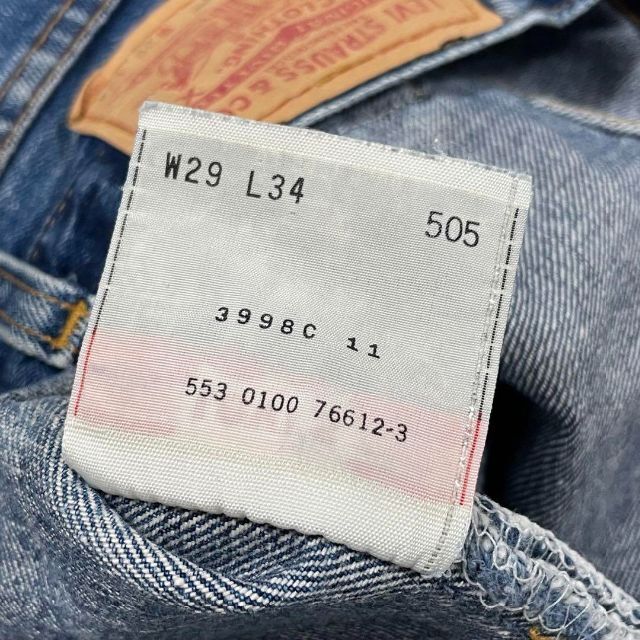00年製 Levi's 505 W29 ジーンズ
