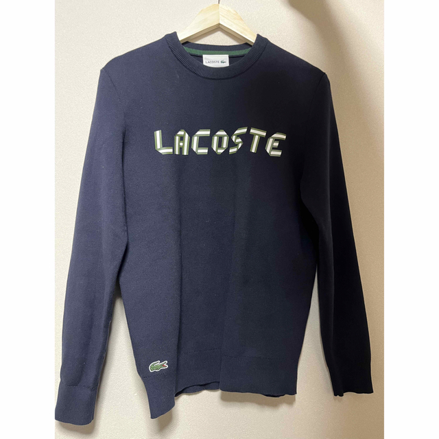 LACOSTE - ラコステ ニット Sサイズ ネイビーの通販 by アップス's