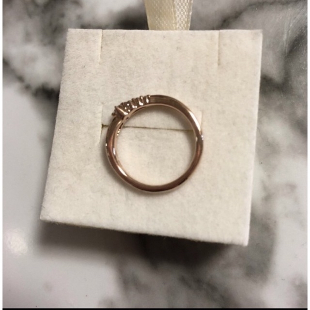 4℃ - 美品 4°C k10 ダイヤ リング 10号 ✨ 指輪の通販 by にこ's shop