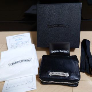 クロムハーツ(Chrome Hearts)のクロムハーツ スクエアジップビルウォレット  国内正規店舗購入財布(折り財布)